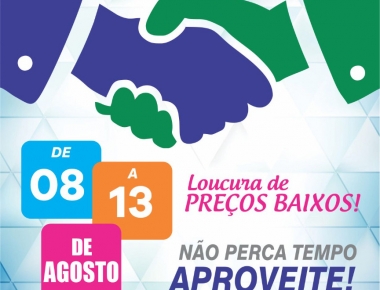 Semana dos Negócios Loucura de Preços movimenta o comércio de Mercedes na próxima semana